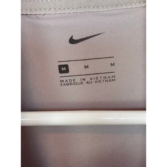 Nike Women's Sherpa Fleece Hooded Sweatshirt Pullover Training Cream Size Medium - Picture 7 of 13